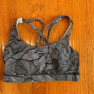 Lululemon Energy Bra Patterned